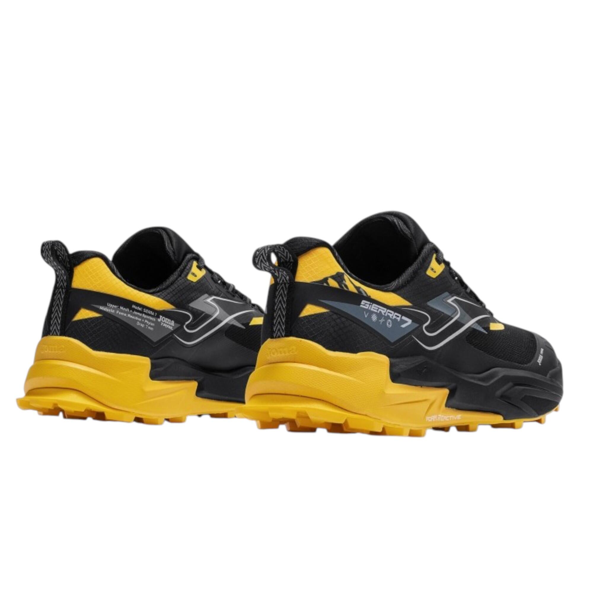 Zapatillas Trail running Hombre Joma sierra 2601 negro 5/5