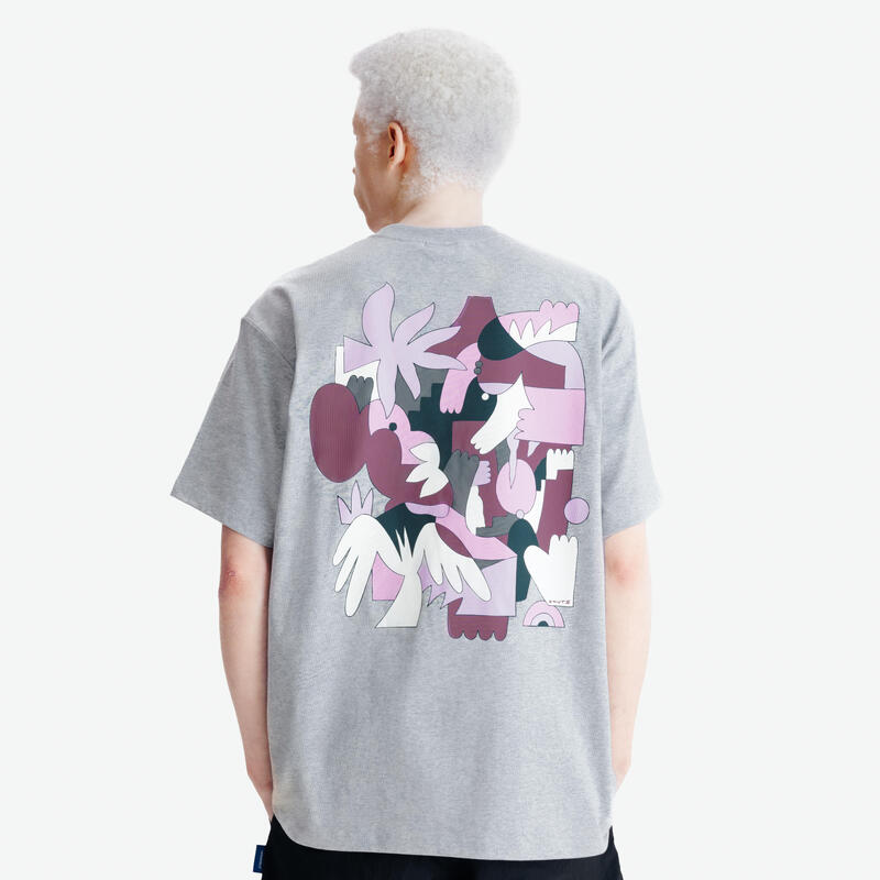 Tricou sport Elementals Gri Adulți