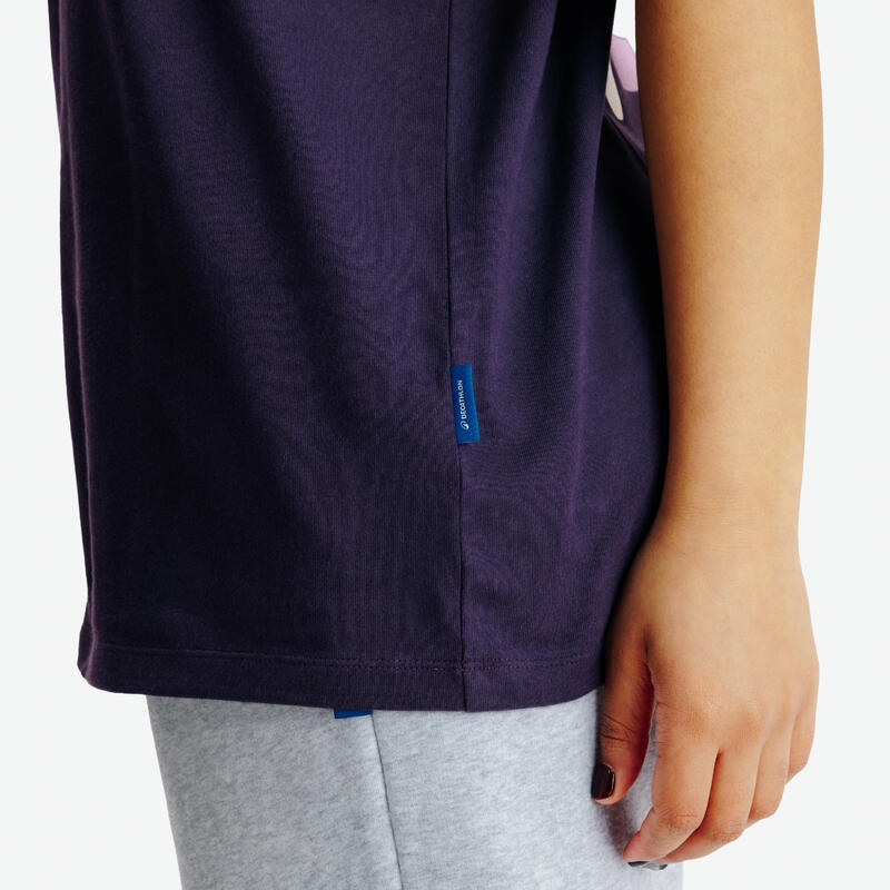 Tricou sport Elementals Mov Adulți