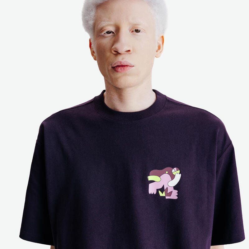Tricou sport Elementals Mov Adulți