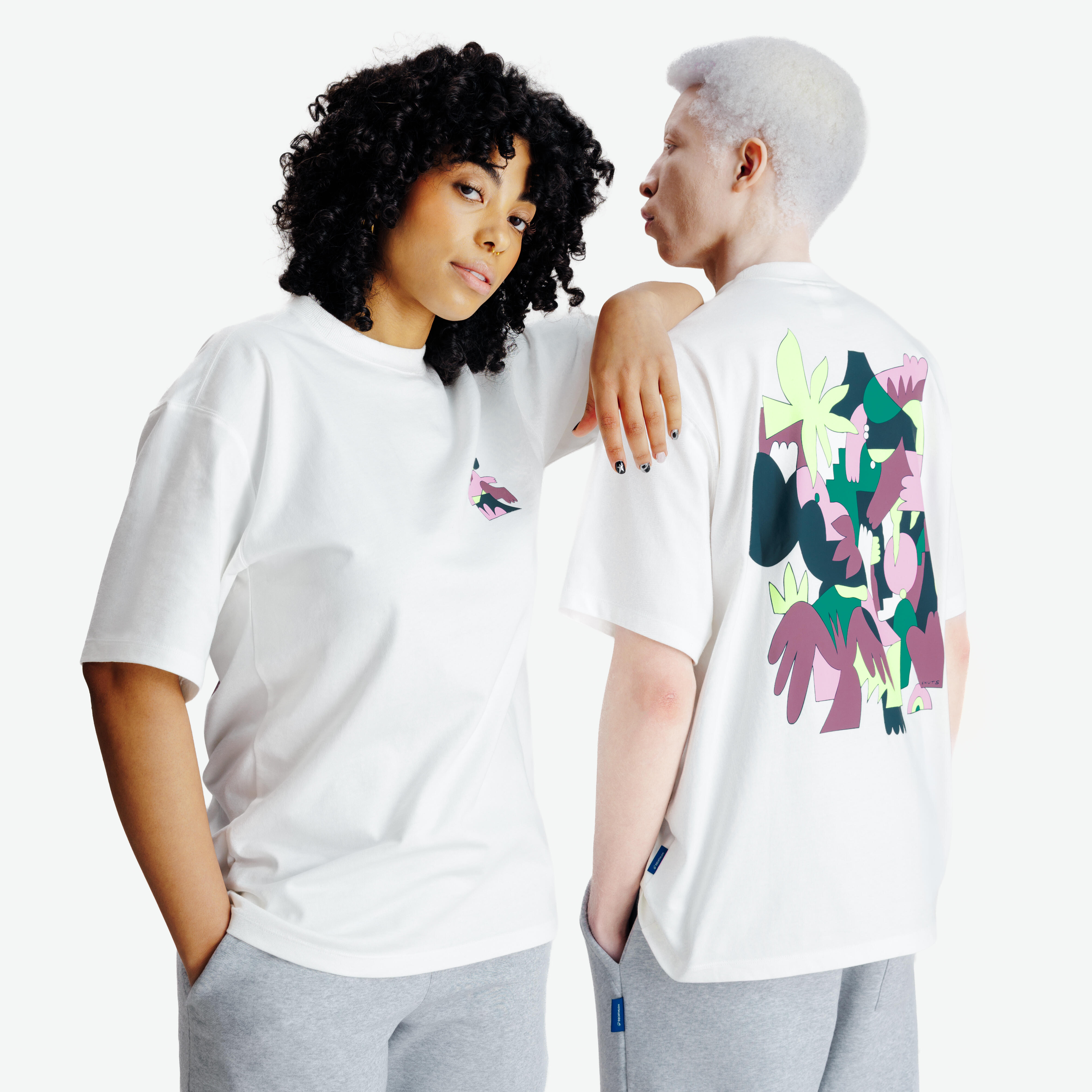 Unisex graphic T-shirt, Elementals - Off-white