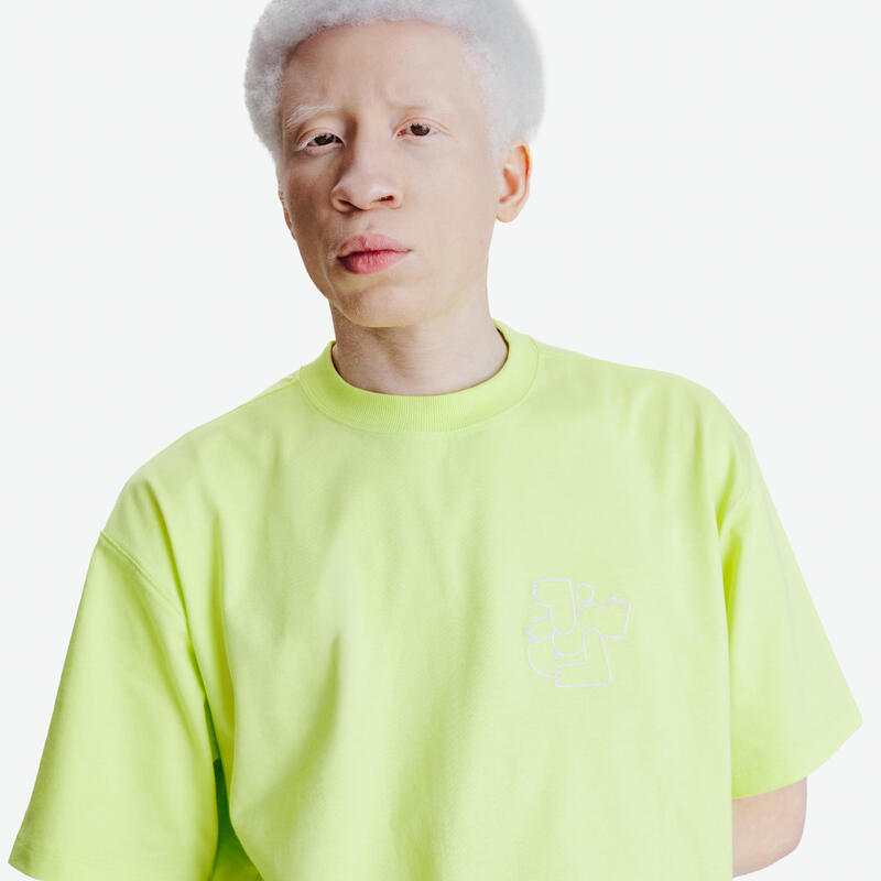 Tricou cu imprimeu, Elementals, galben, Adulți