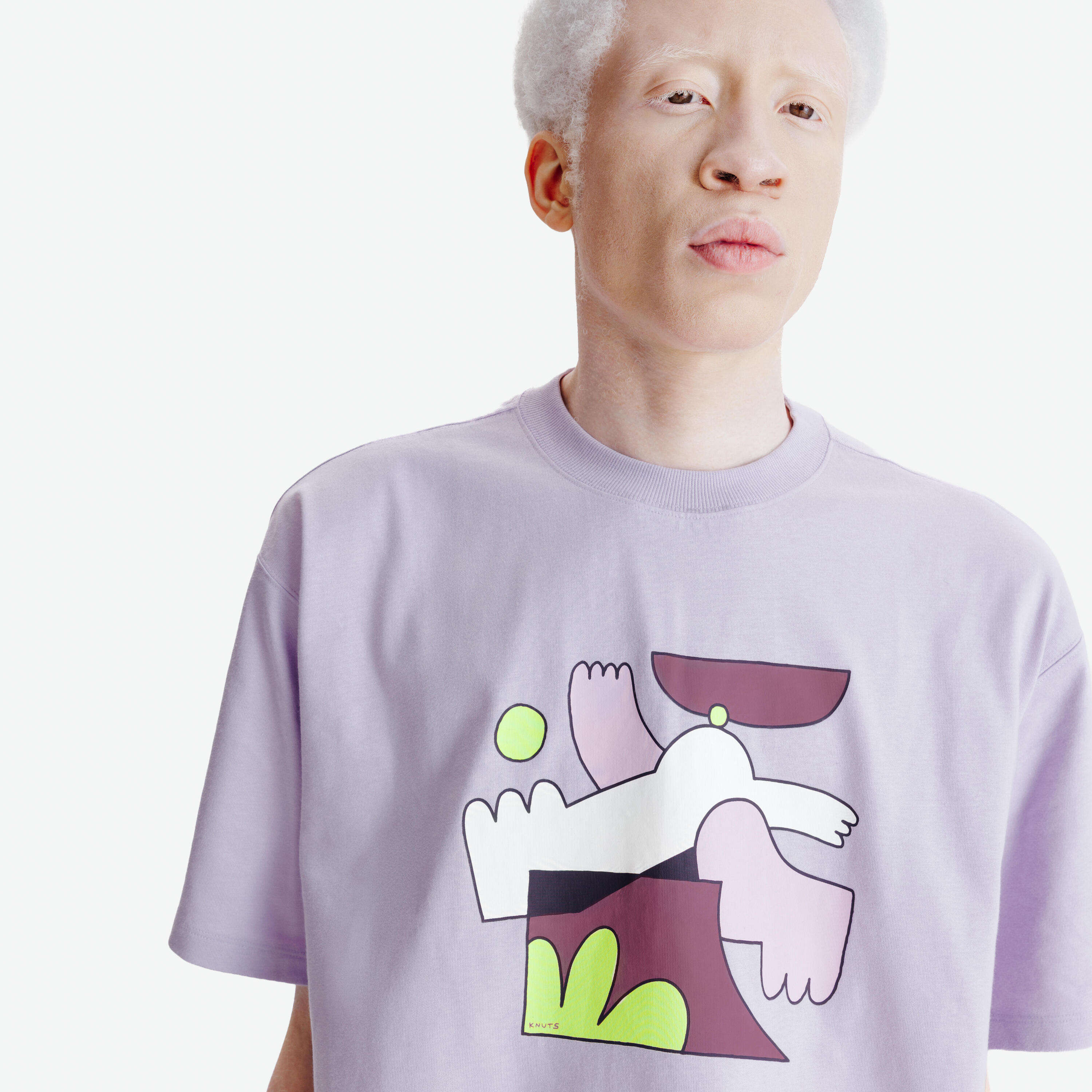 T-shirt adulto ELEMENTALS lilla 4/6