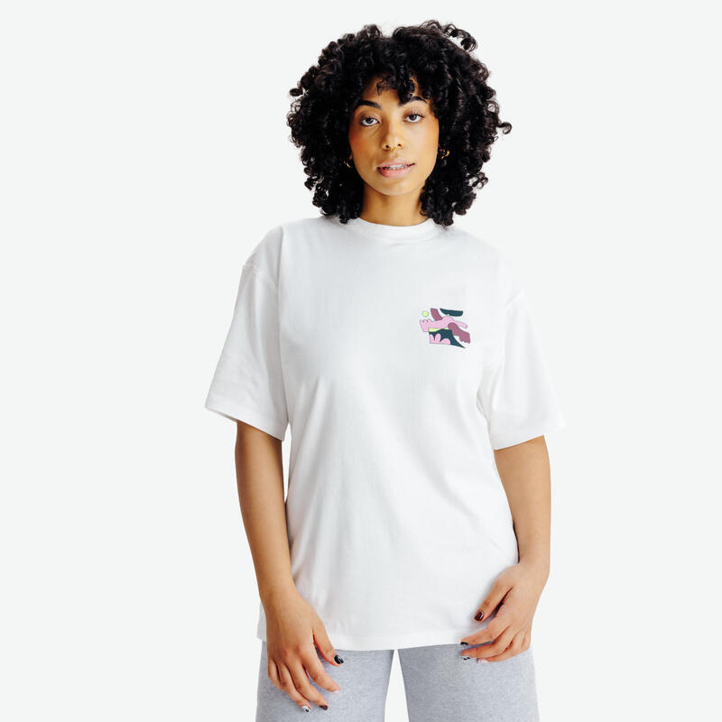 Tricou sport Elementals Alb Adulți