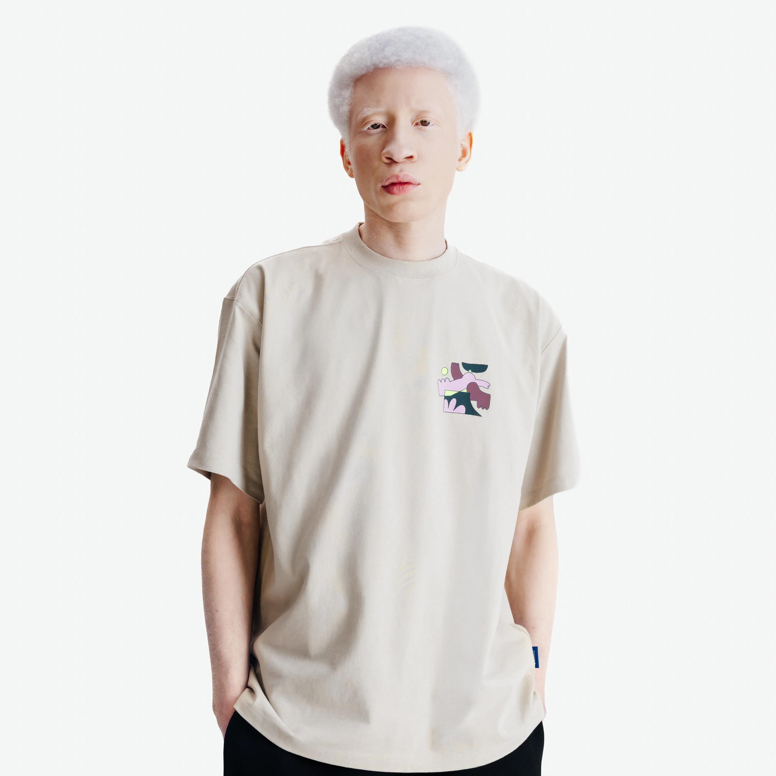 Tricou grafică Elementals Bej Adulți 5/11