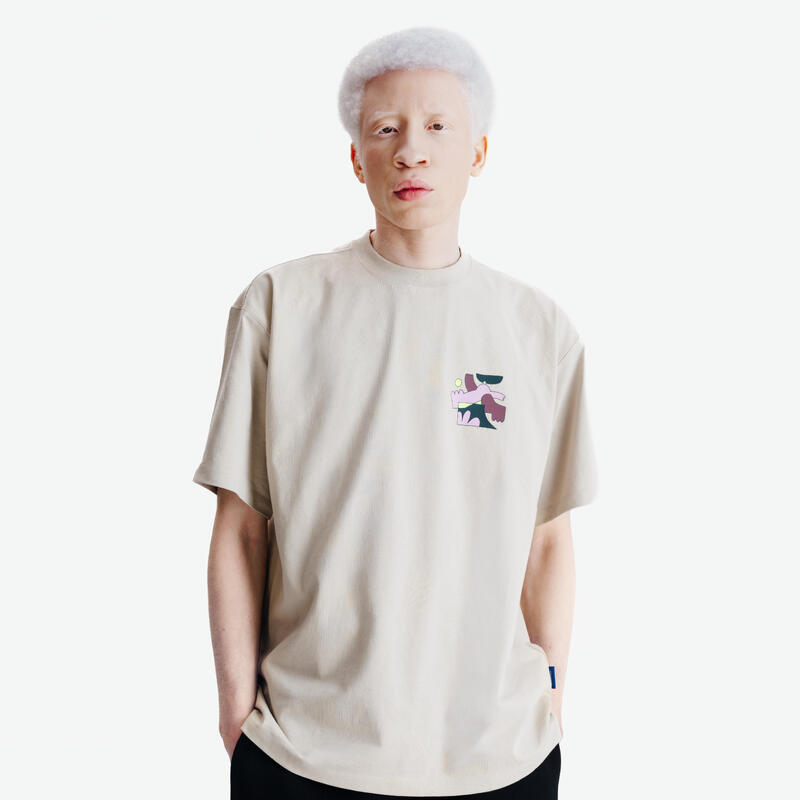Tricou grafică Elementals Bej Adulți