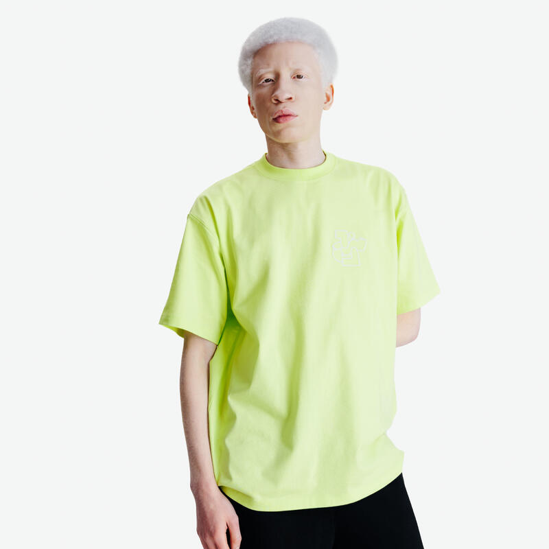 Tricou cu imprimeu, Elementals, galben, Adulți
