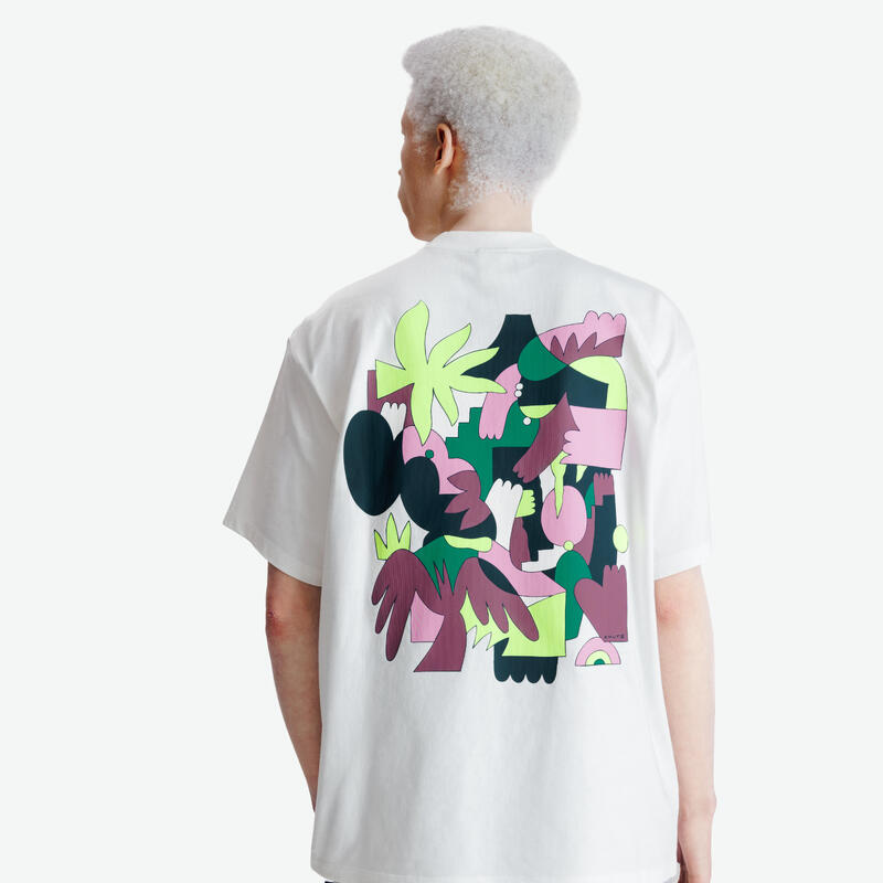 Tricou sport Elementals Alb Adulți