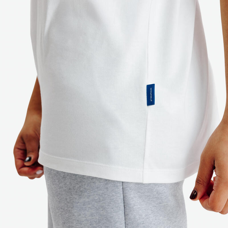Tricou sport Elementals Alb Adulți