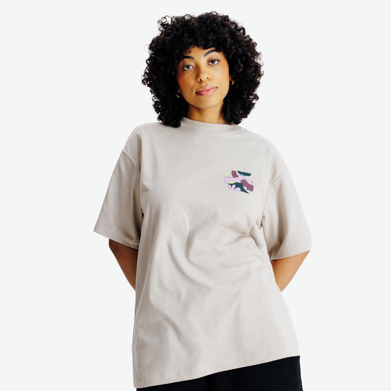 Tricou grafică Elementals Bej Adulți