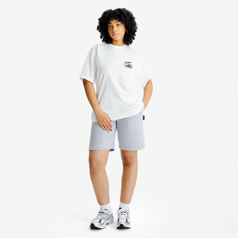 Tricou sport Elementals Alb Adulți