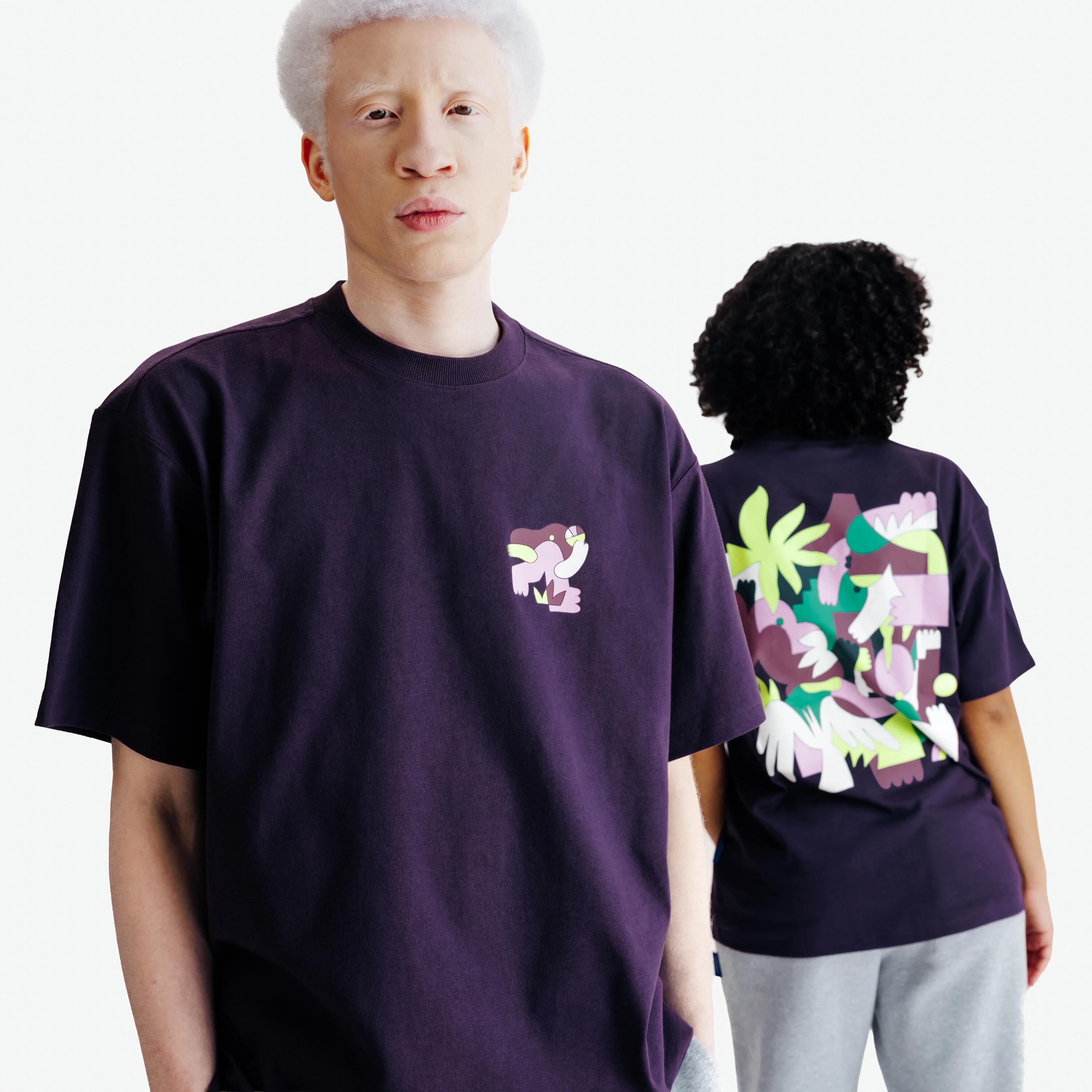 Tricou sport Elementals Mov Adulți 11/19