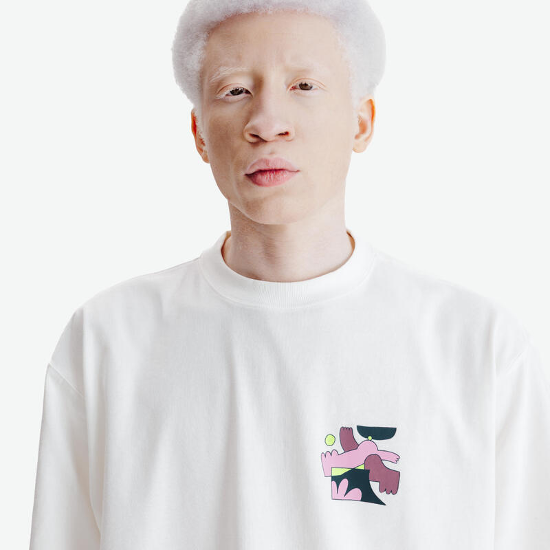 Tricou sport Elementals Alb Adulți