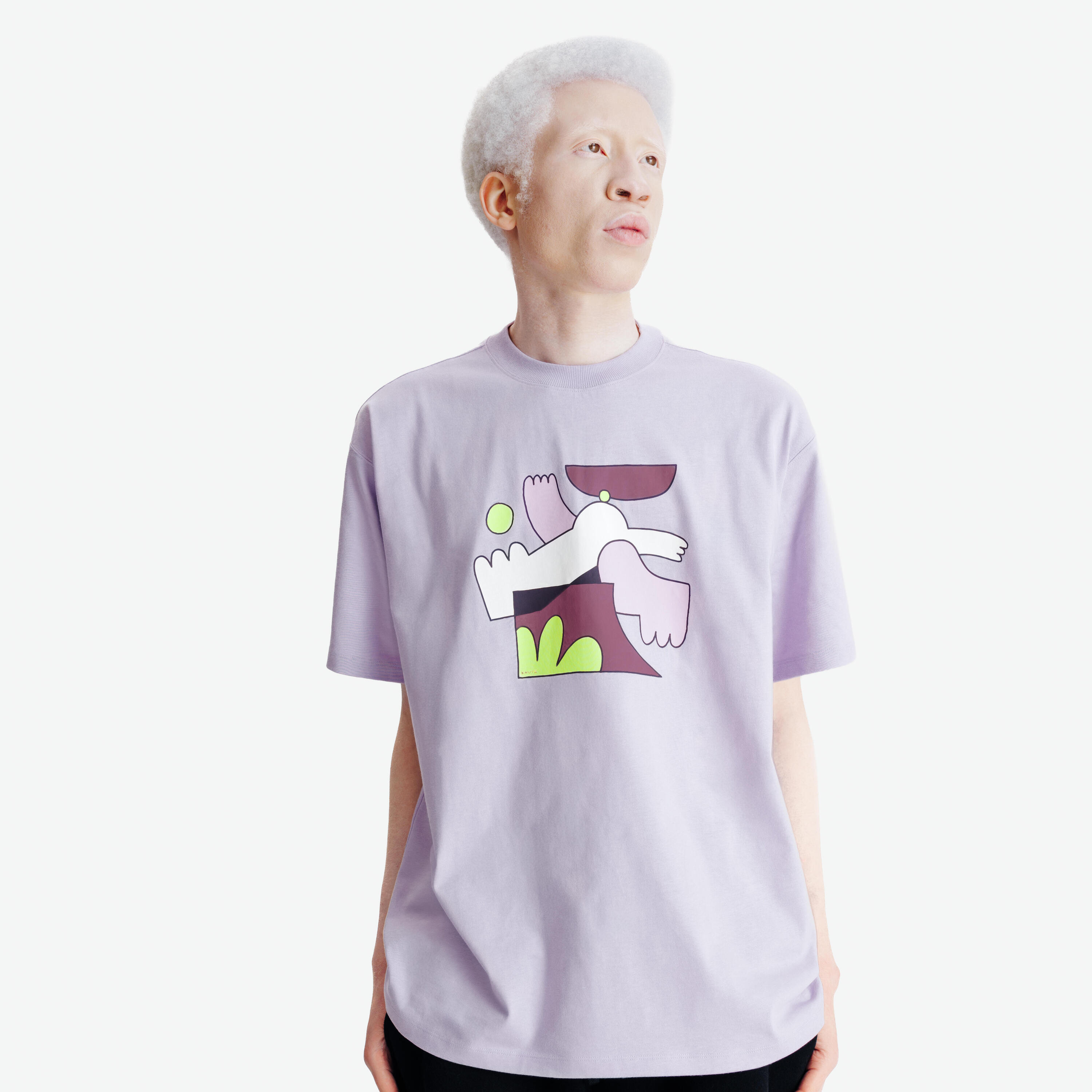 T-shirt adulto ELEMENTALS lilla 2/6