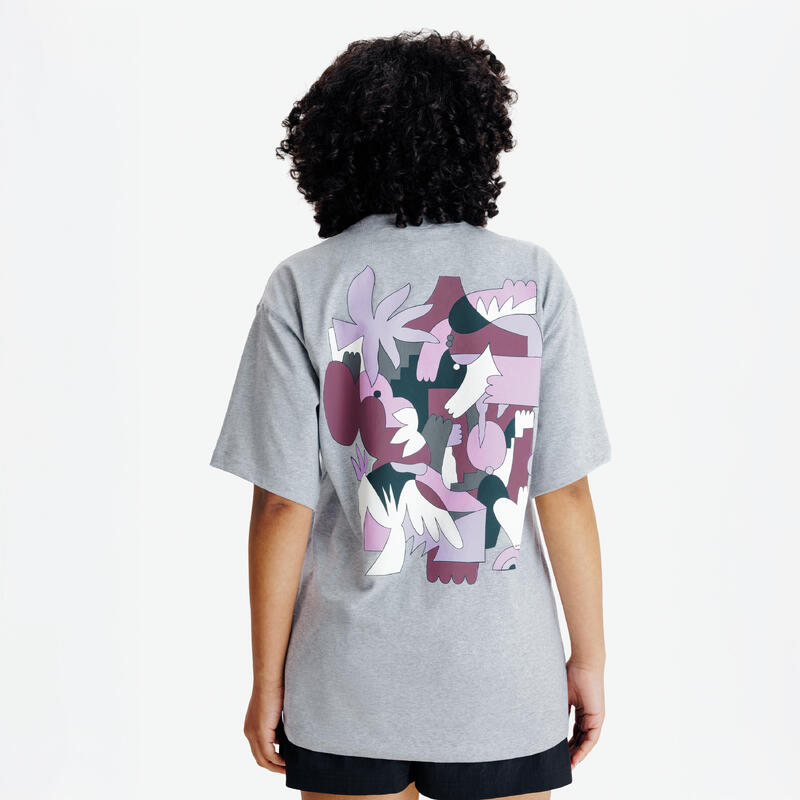 Tricou sport Elementals Gri Adulți