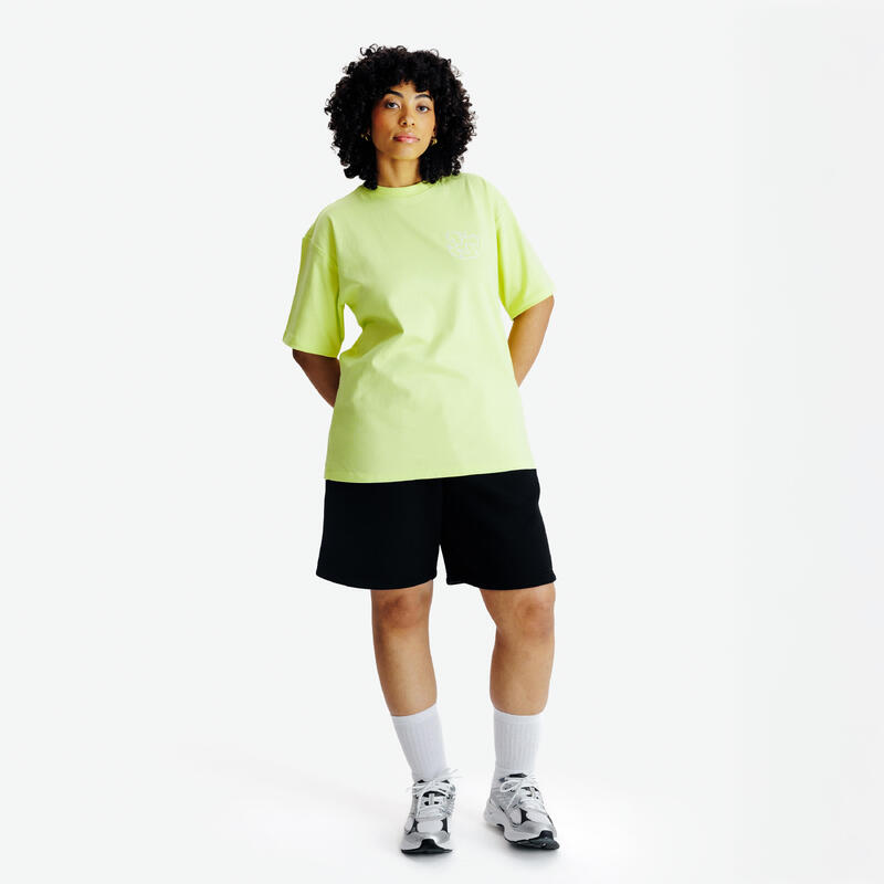 Tricou cu imprimeu, Elementals, galben, Adulți