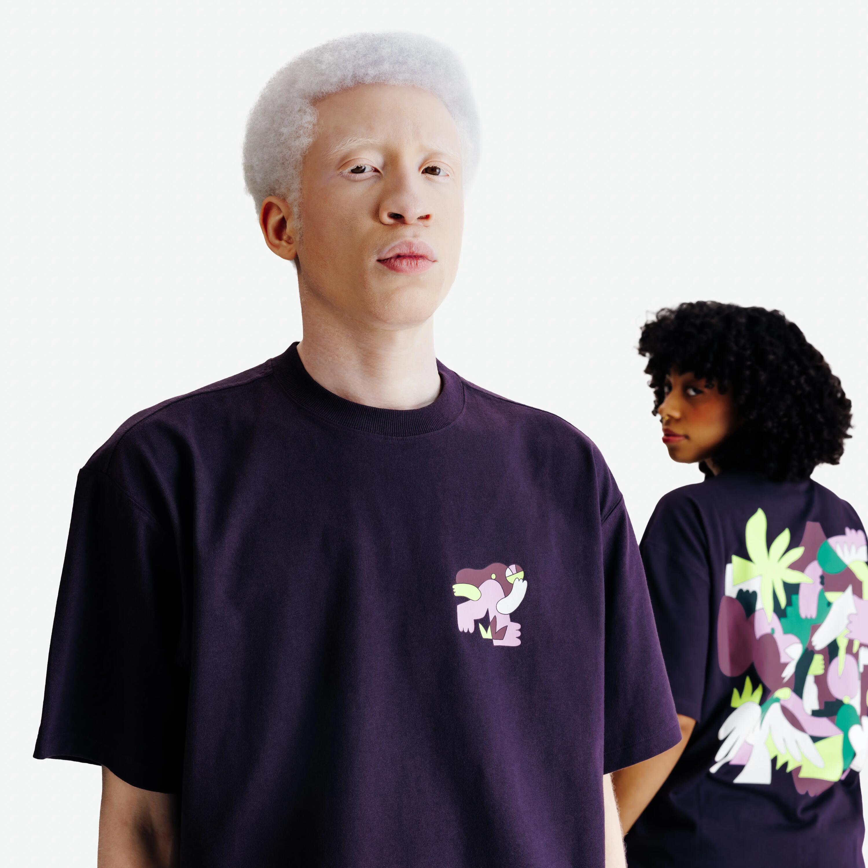 Tricou sport Elementals Mov Adulți 12/19