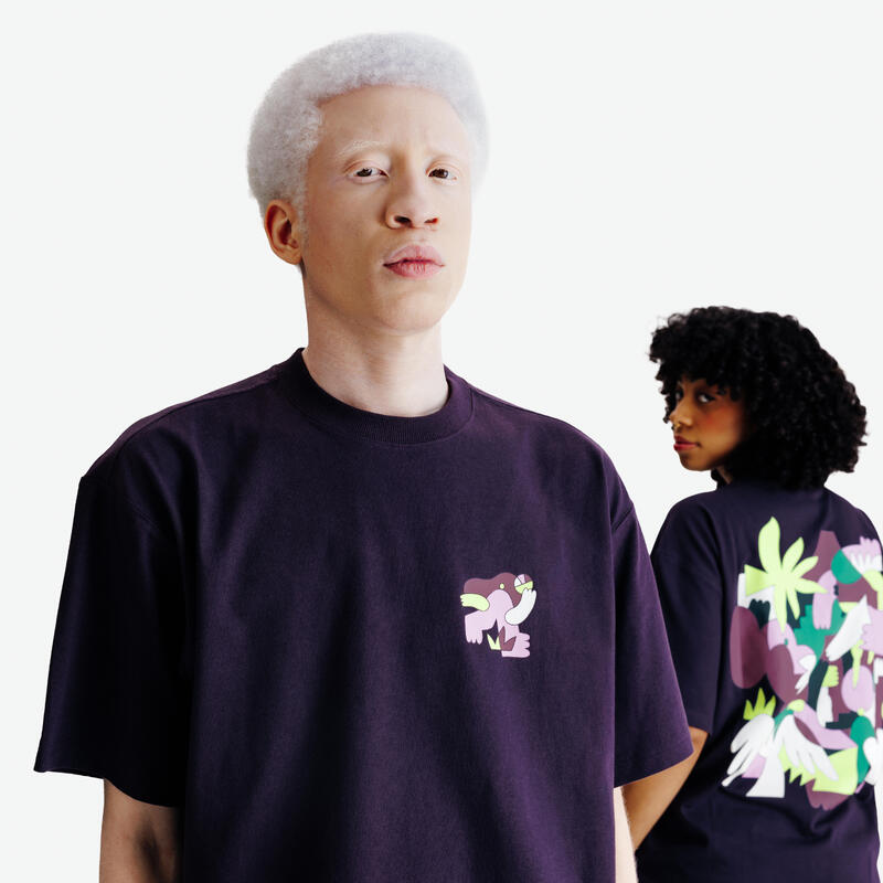 Tricou sport Elementals Mov Adulți