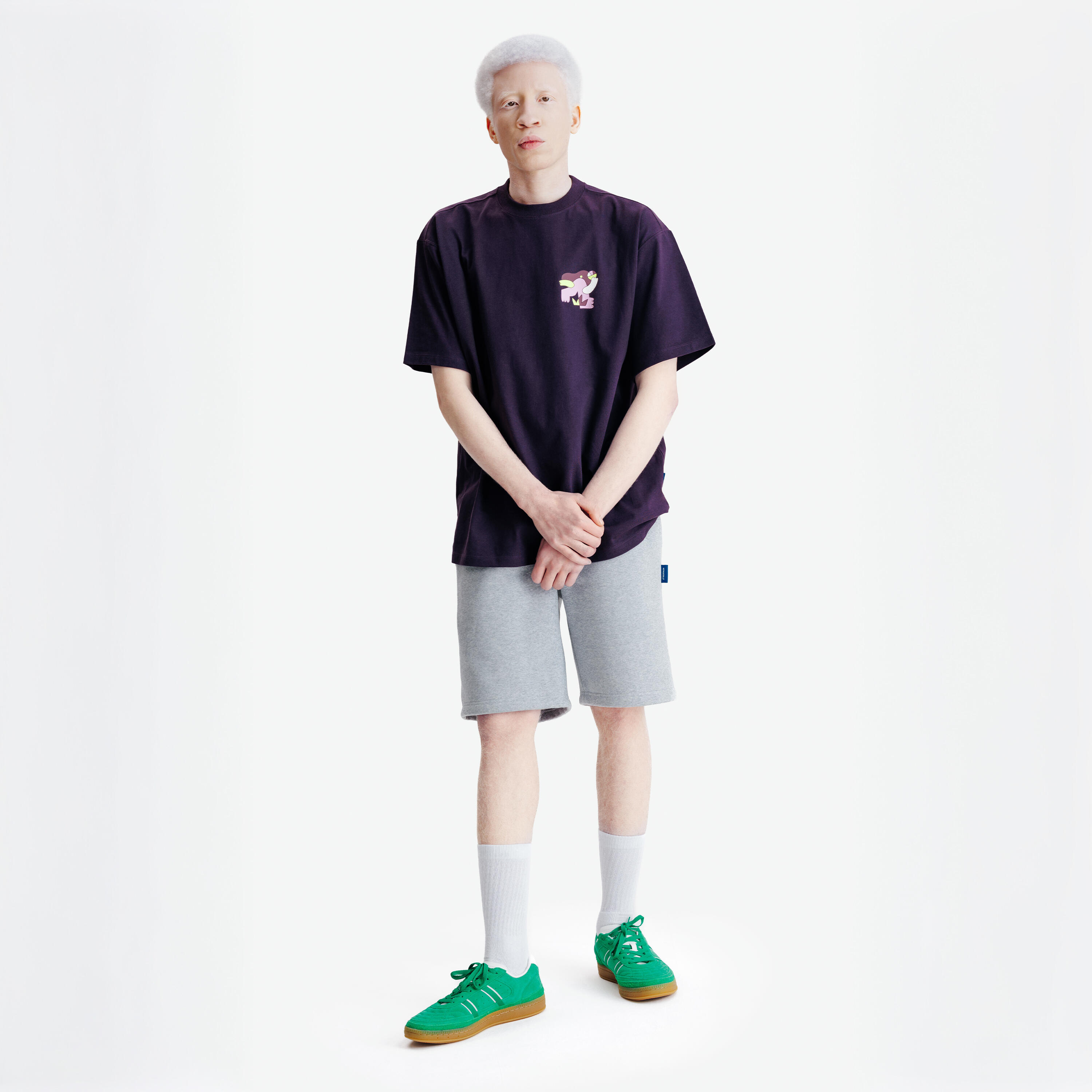 T-shirt adulto ELEMENTALS lilla 2/5