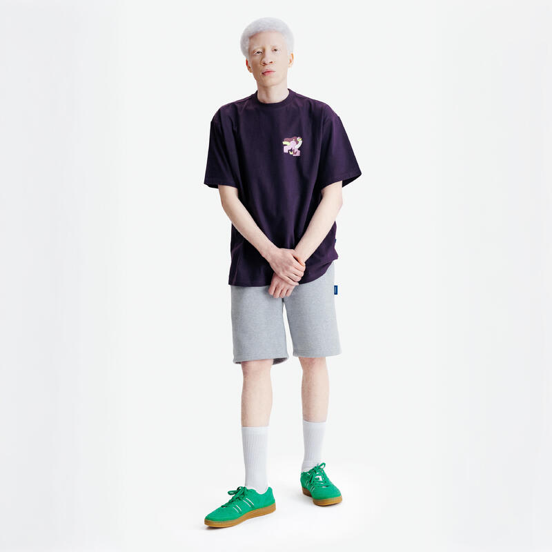 Tricou sport Elementals Mov Adulți