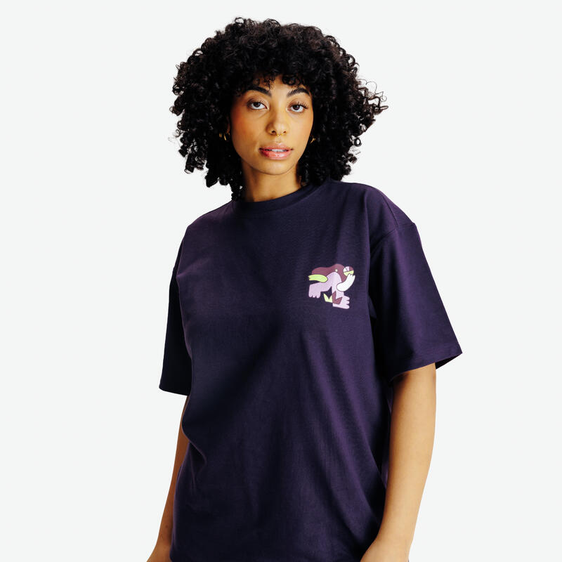 Tricou sport Elementals Mov Adulți