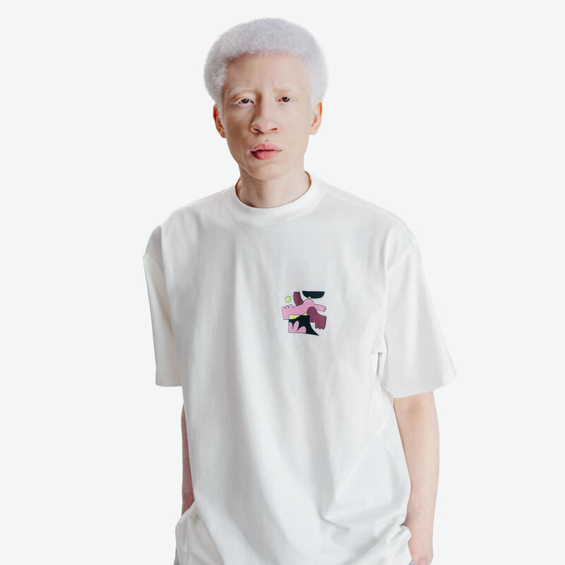 Tricou sport Elementals Alb Adulți