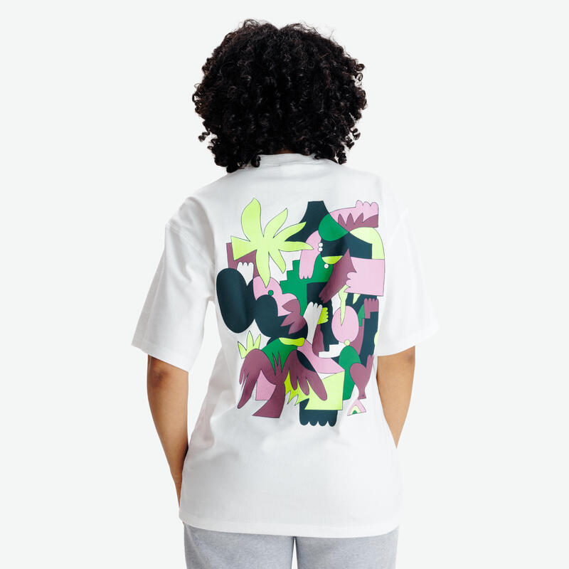 Tricou sport Elementals Alb Adulți
