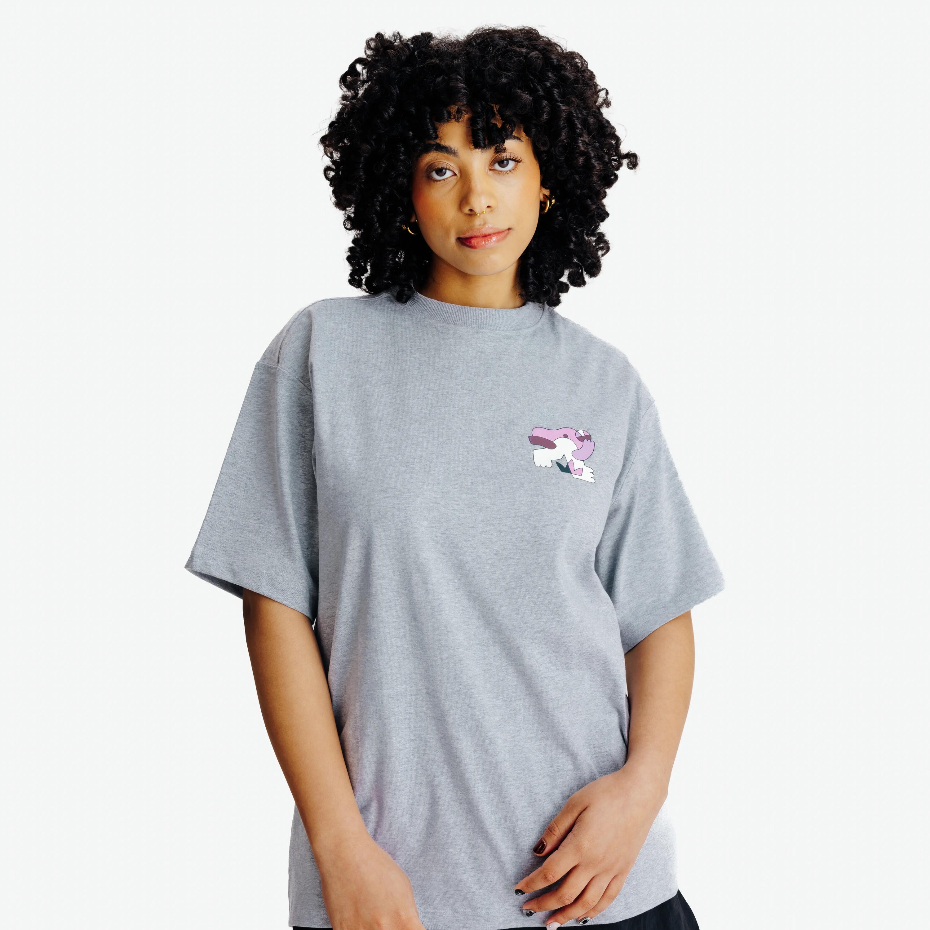 Tricou sport Elementals Gri Adulți 7/25