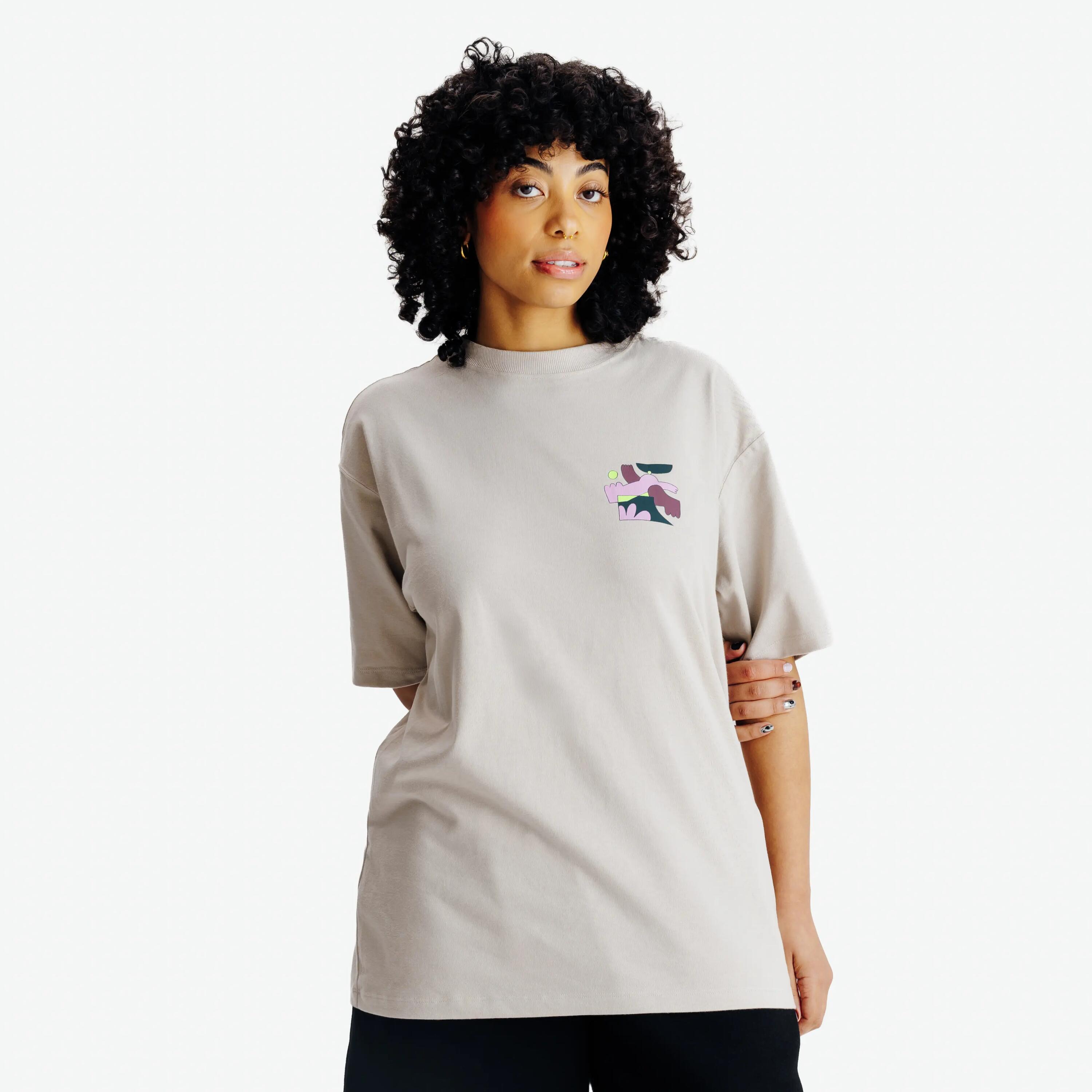 Tricou grafică Elementals Bej Adulți 8/11