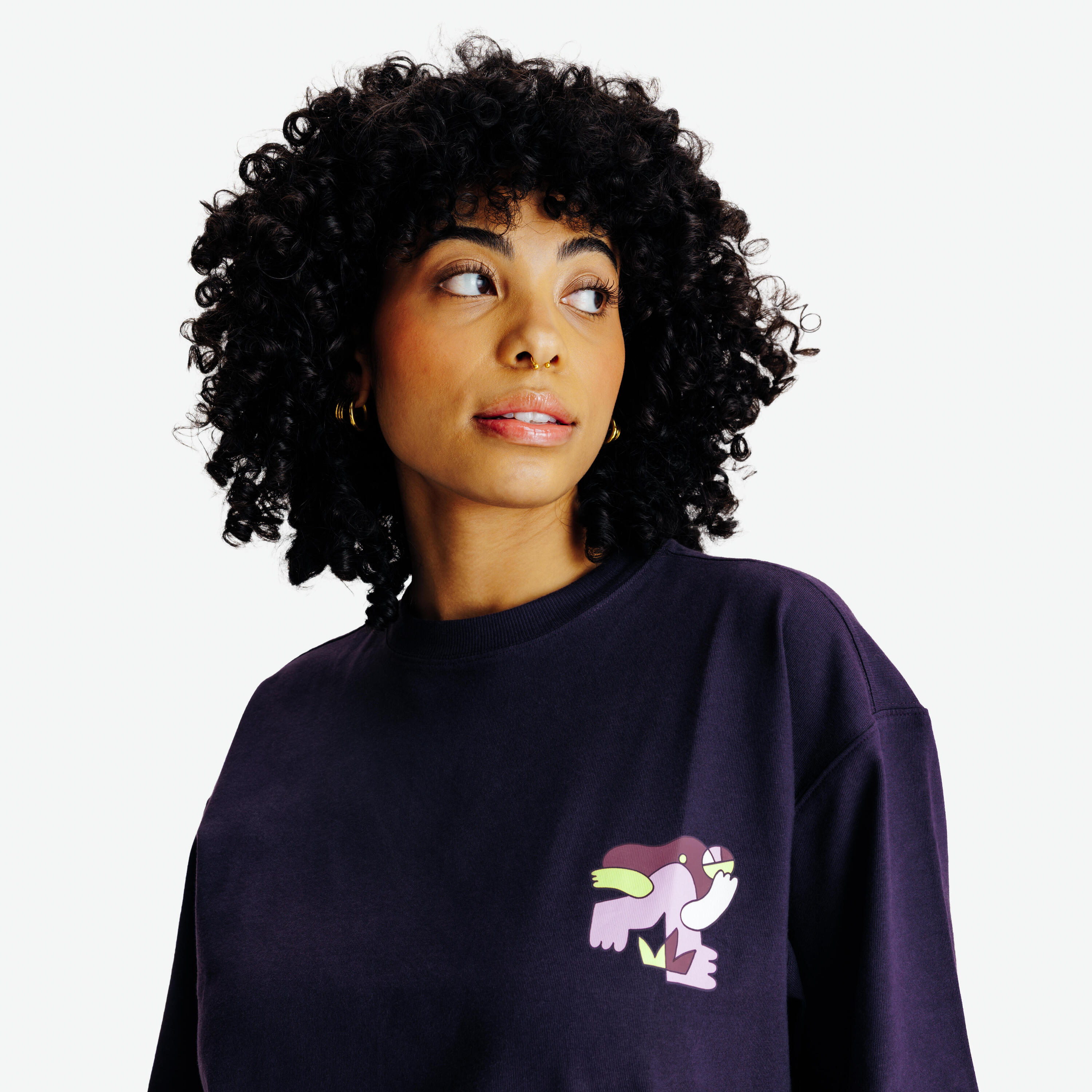 T-shirt adulto ELEMENTALS lilla 3/5
