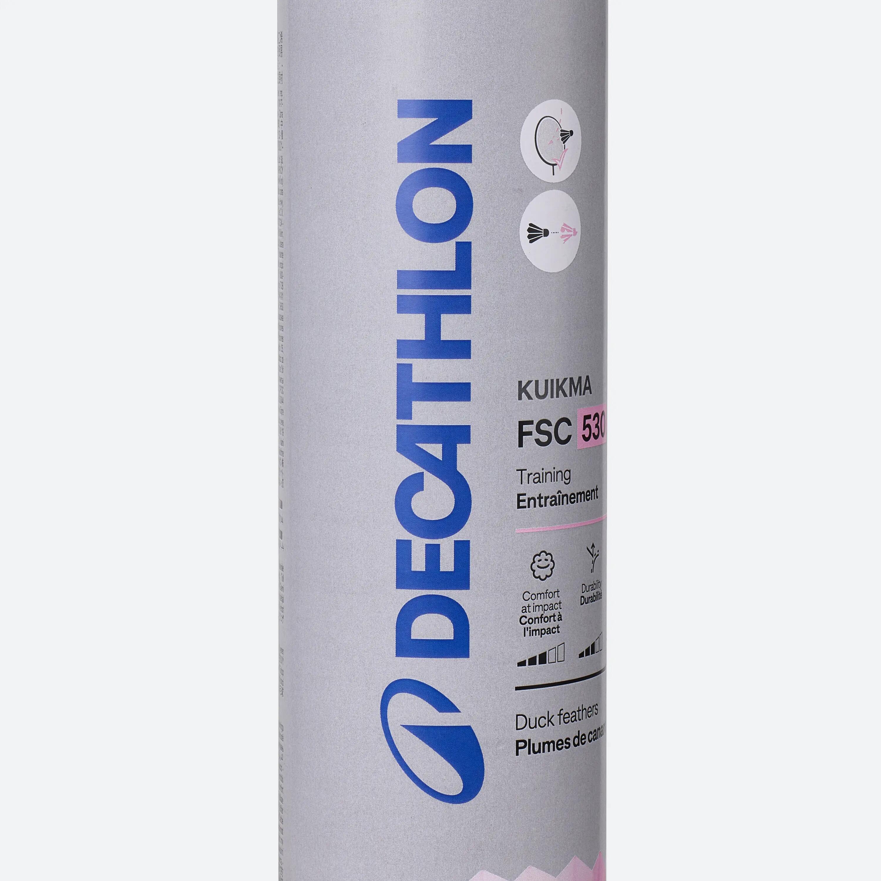 Federbälle Naturfedern - FSC 530 Speed 77 12 Stück rosa 5/10