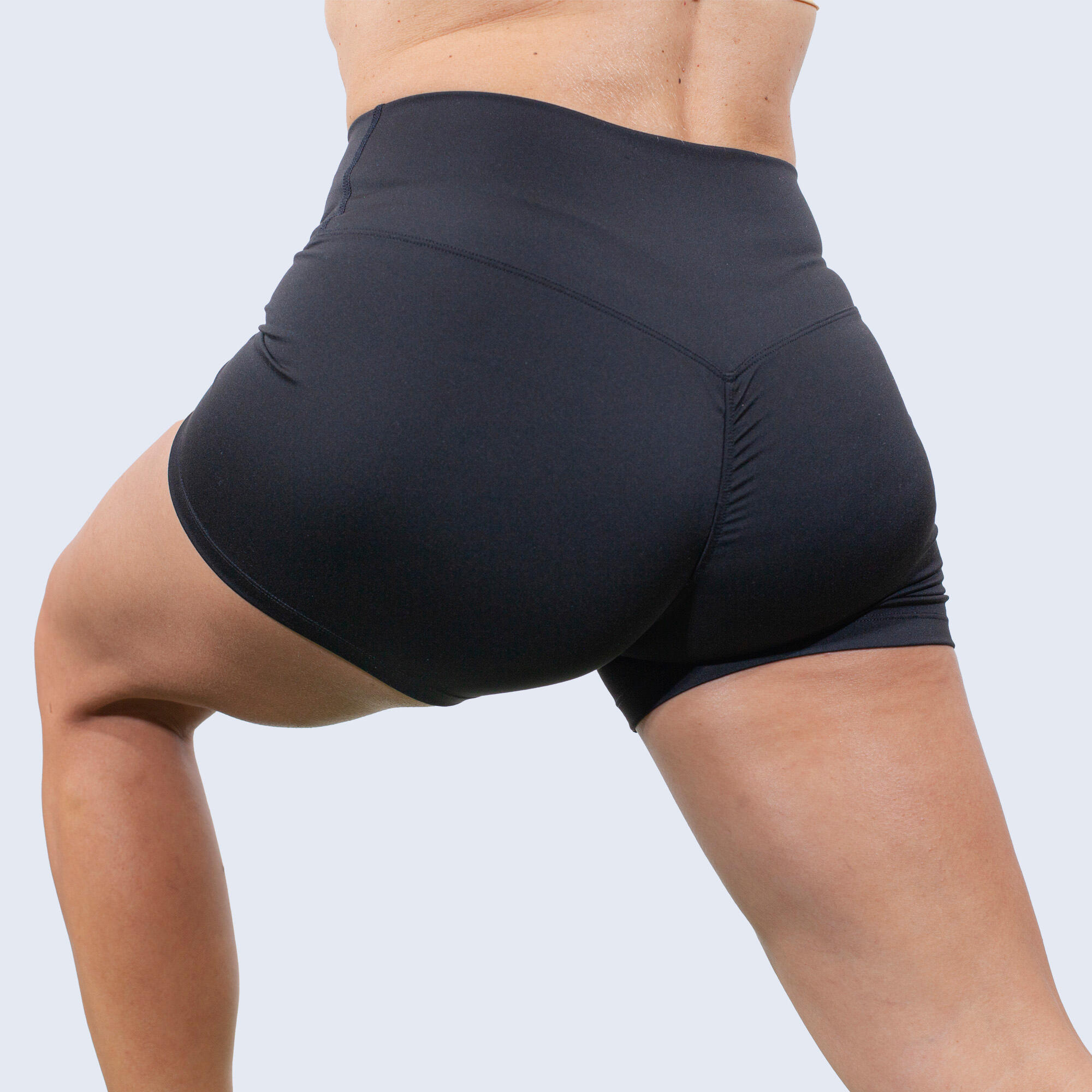 Malla corta fitness hot pant push up Mujer Sun & Surf negro 3/11
