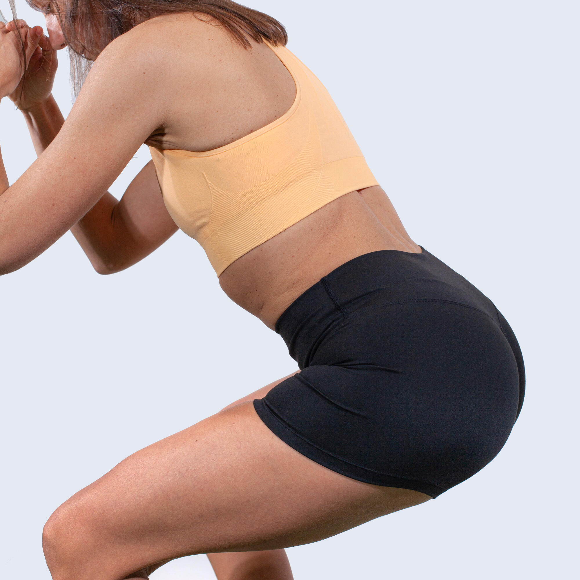 Malla corta fitness hot pant push up Mujer Sun & Surf negro 5/11