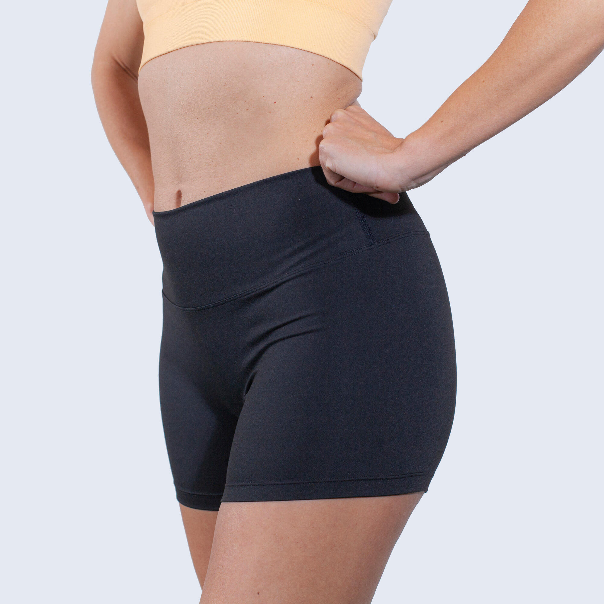 Malla corta fitness hot pant push up Mujer Sun & Surf negro 2/11