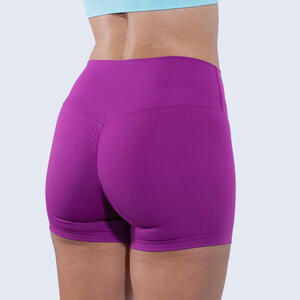 Malla corta fitness hot pant push up Mujer Sun & Surf fucsia