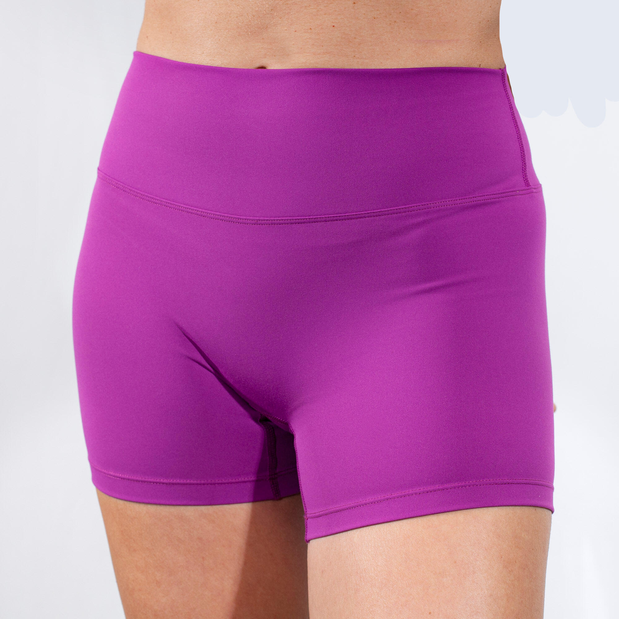 Malla corta fitness hot pant push up Mujer Sun & Surf fucsia 2/7