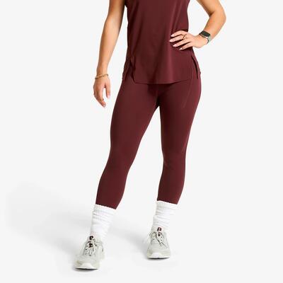 Leggings donna palestra traspiranti vita alta modellanti neri