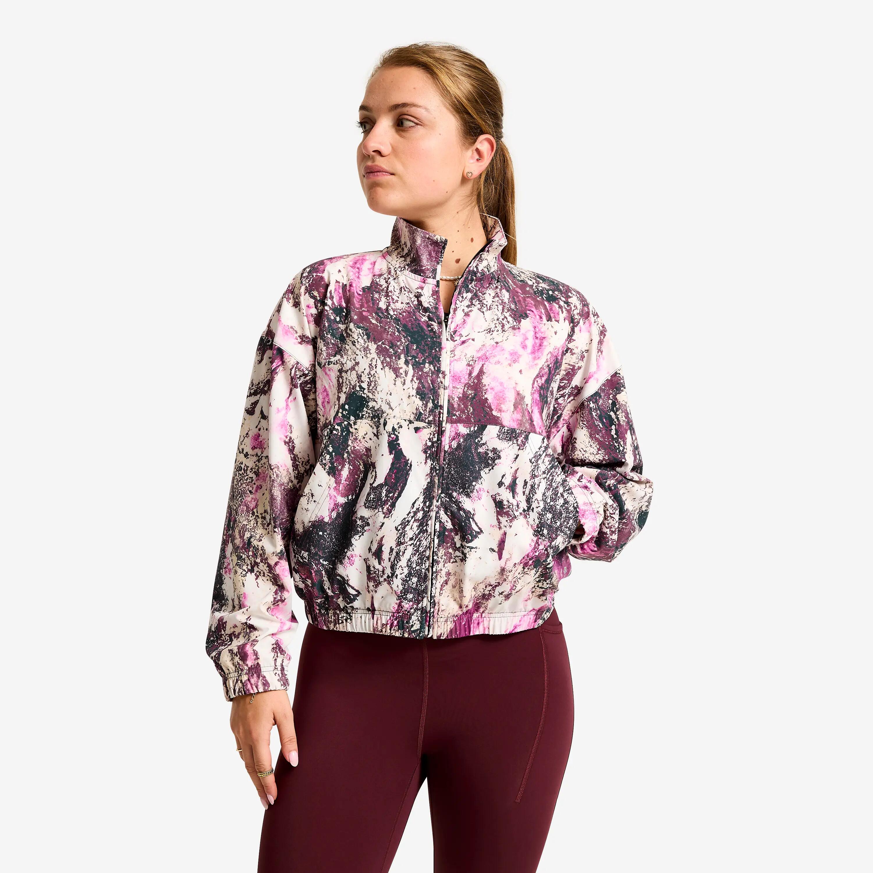 Women's Breathable Sports Jacket - Multicolour -  1