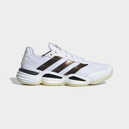 Chaussures de handball adulte - adidas stabil 16 blanc / bleu