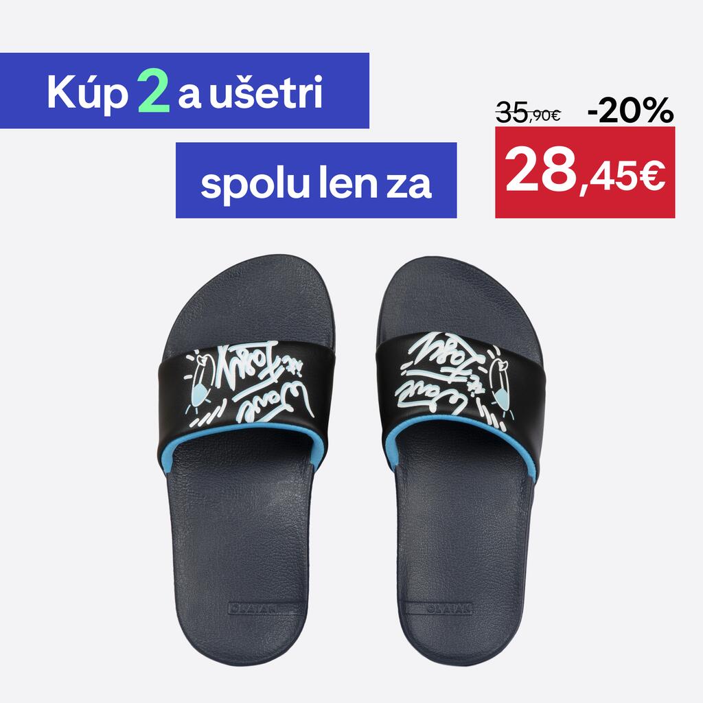 Chlapčenské plavecké šľapky 550 Easy