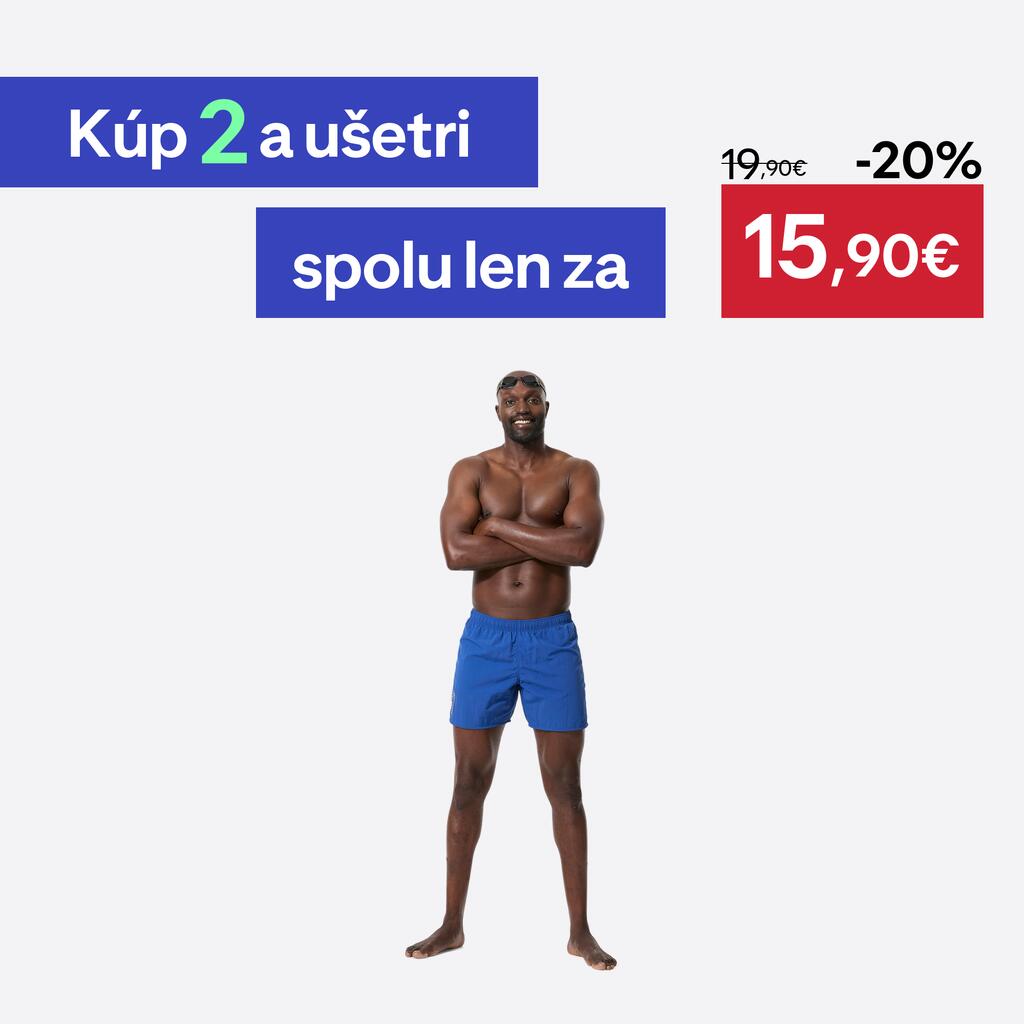 Pánske šortkové plavky Basic New modré