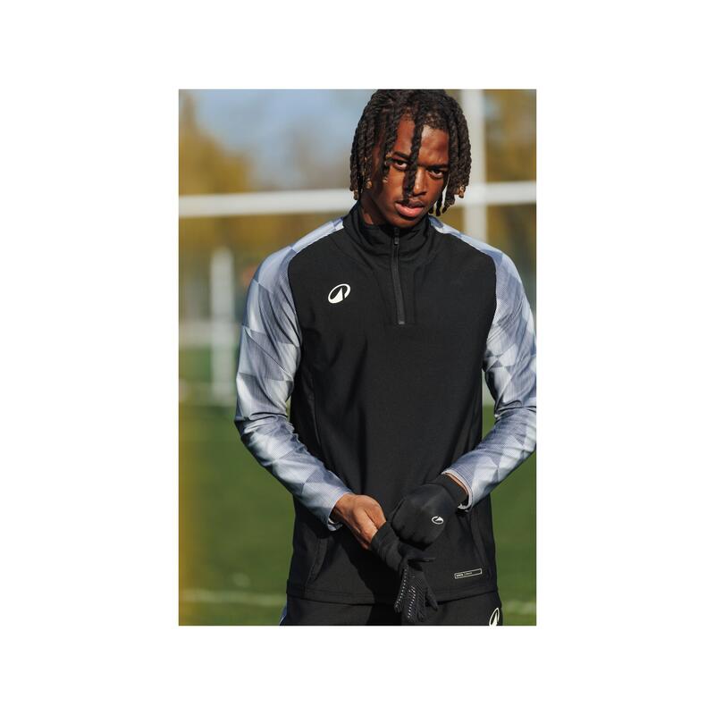 Yetişkin Futbol Eldiveni - Siyah - Keepdry Warm