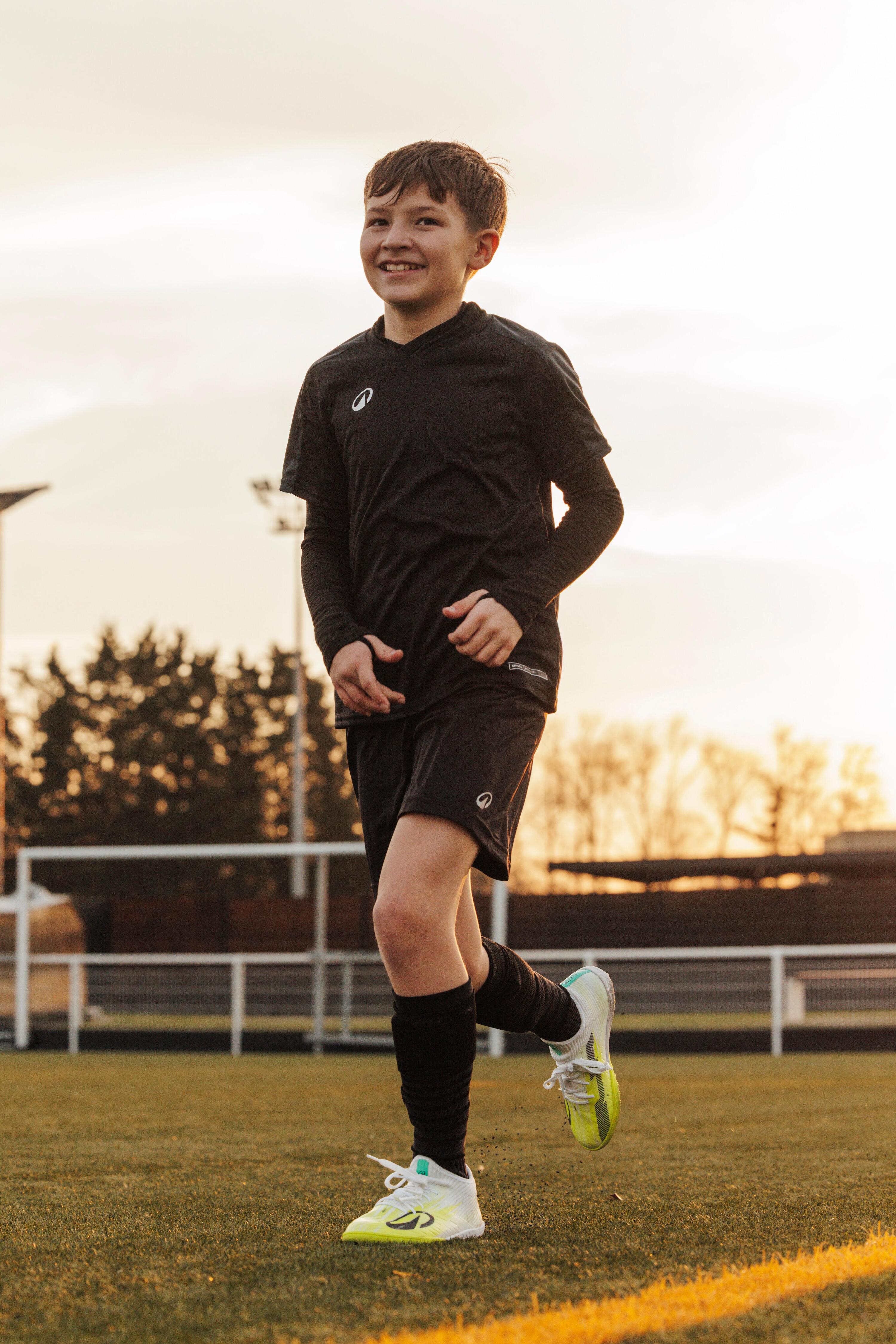 Sous-vetement thermique haut manches longues  enfant noir keepdry 500 13/14