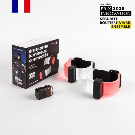 BRASSARDS LUMINEUX CONNECTES CAPTAIN BLINK
