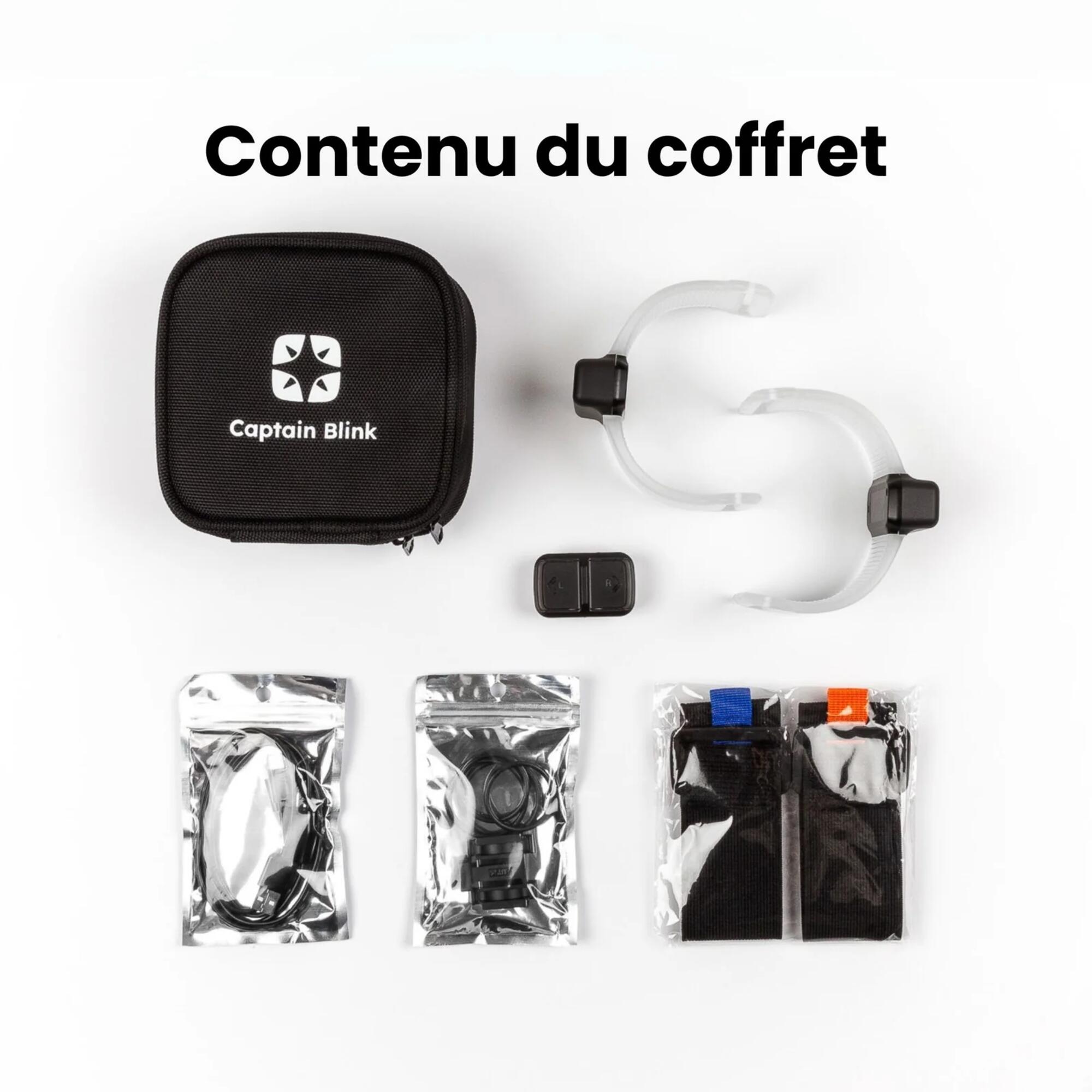 BRASSARDS LUMINEUX CONNECTES CAPTAIN BLINK 8/13