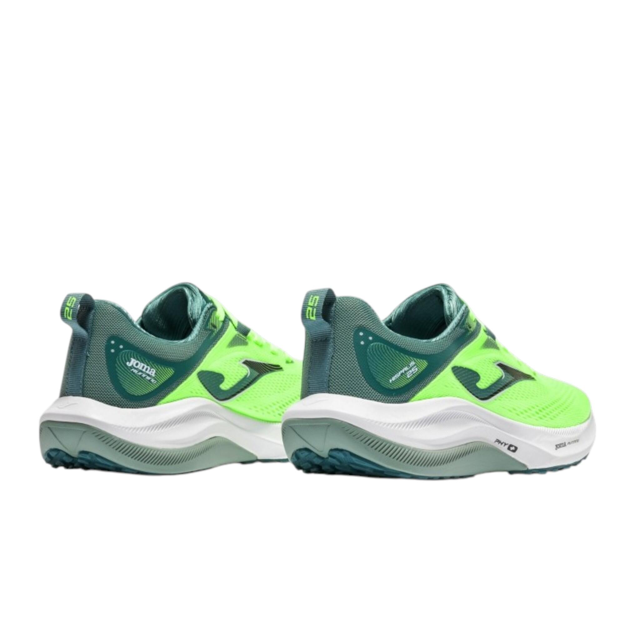 Zapatillas running asfalto Joma Hispalis Hombre - Verde flúor 5/5