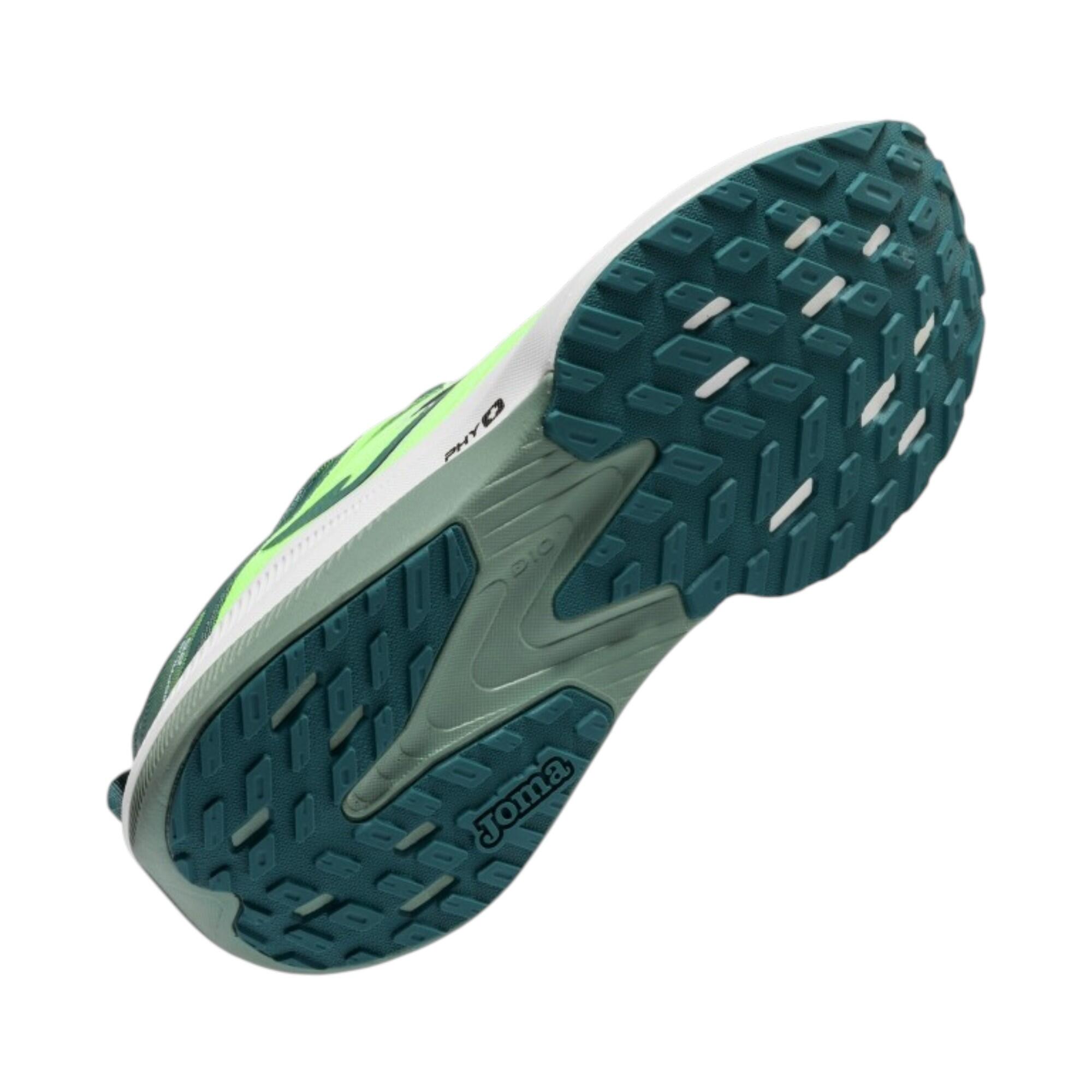 Zapatillas running asfalto Joma Hispalis Hombre - Verde flúor 3/5
