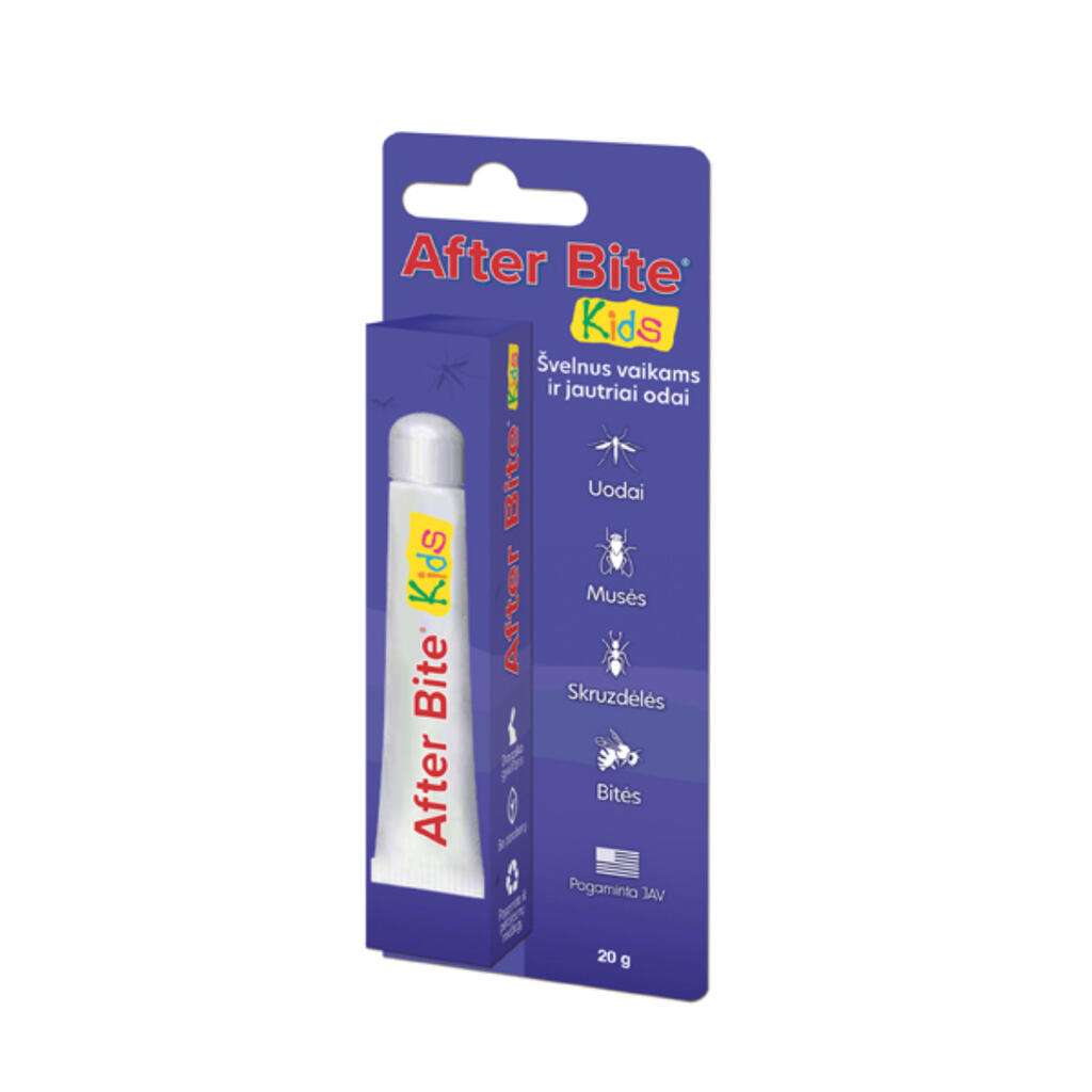 After Bite KIDS salv putukahammustuste leevendamiseks, 20 g