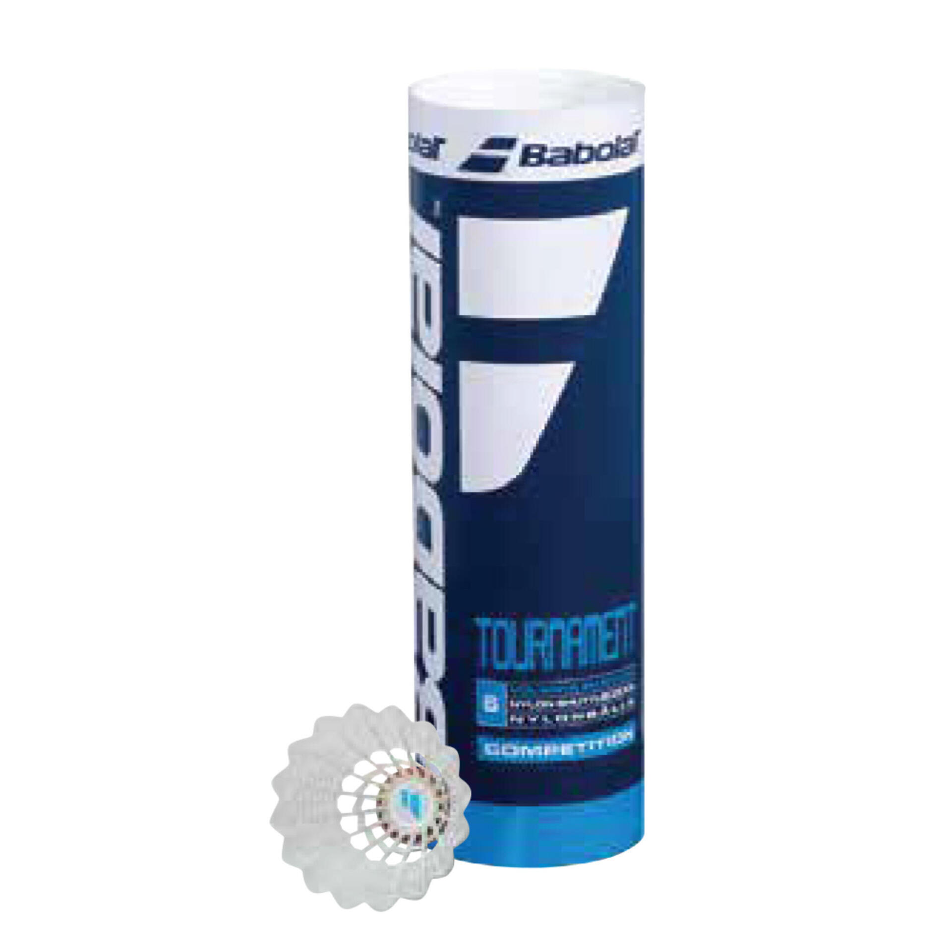 Babolat Nylon Tournament Cork base Shuttlecocks - M Speed