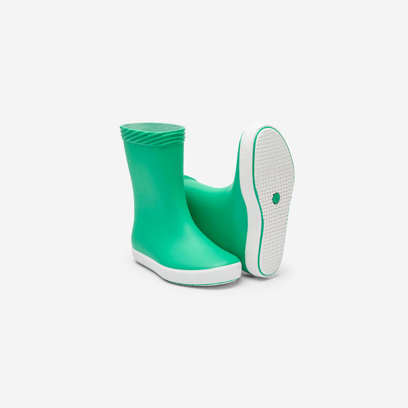 Cizme de ploaie 100 Verde Copii